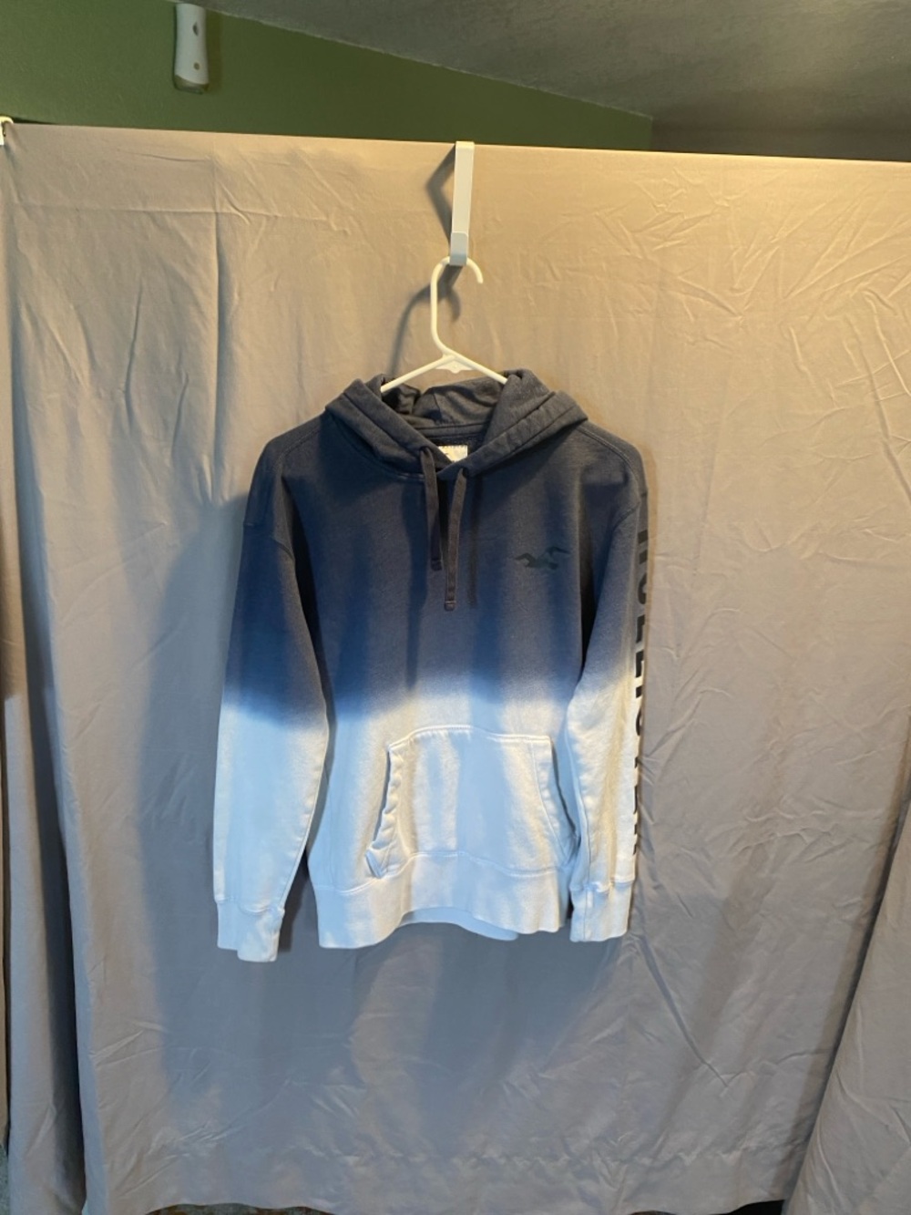 Hollister Blue Hooded Pullover